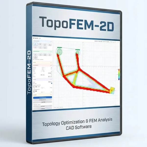 Topologie-Optimierung mit TopoFEM 2D